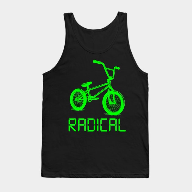 Radical BMX (green) Tank Top by Stupiditee